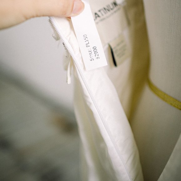 Modern Mod Wedding Dress Platinum by Priscilla 4 - Picture 7 of 8